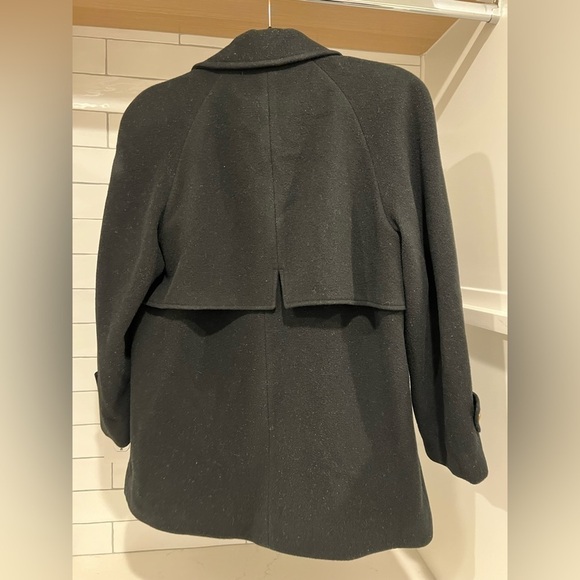Mackintosh Vintage 100% Wool Peacoat. Women’s size 10P. Black with gold buttons. - Picture 5 of 11